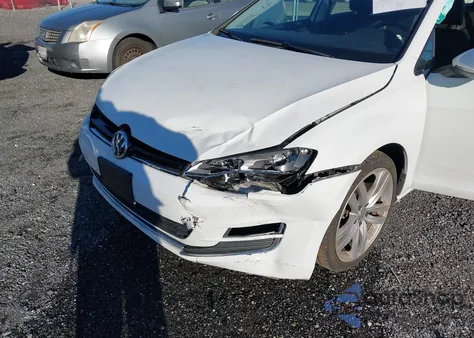 2017 Volkswagen Golf Tsi S 4-Door/Tsi Se 4-Door/Tsi Sel 4-Door/Tsi Wolfsburg Edition 4-Door из США, поврежденный, VIN 3VW217AU5HM019858